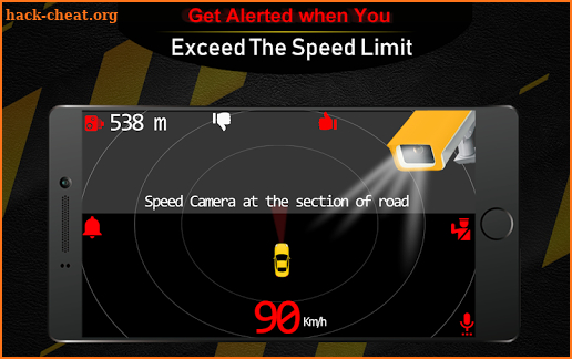 GPS Speed Camera Detector: Speedometer Speed Alert screenshot
