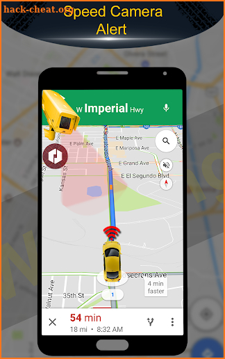 GPS Speed Camera Radar: Speed Alert & Speedometer screenshot