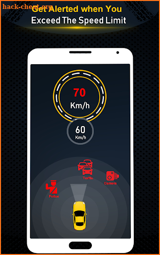 GPS Speed Camera Radar: Speed Alert & Speedometer screenshot
