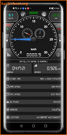 GPS Speed Pro screenshot