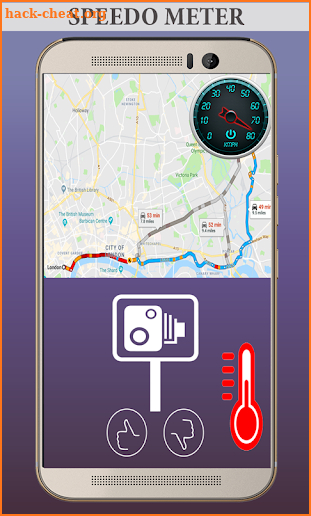Gps SpeedCam Detecter-Route Navigation-Speed Meter screenshot