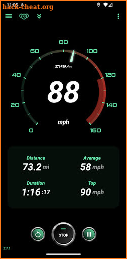 GPS Speedometer screenshot