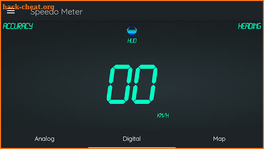 GPS Speedometer 2019: HUD & Distance Meter screenshot