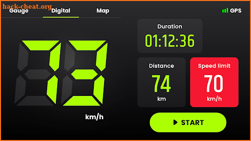 GPS Speedometer & Odometer screenshot