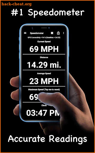 GPS Speedometer and Odometer 2 screenshot