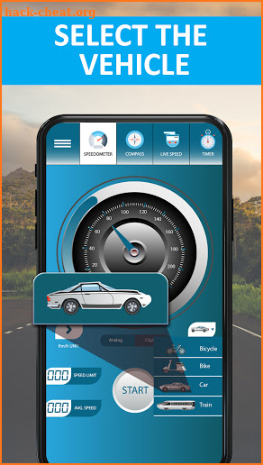 GPS Speedometer & Odometer – Live Speed Meter screenshot