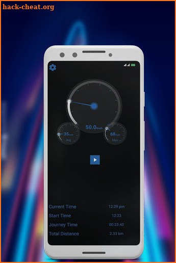 GPS Speedometer & Odometer-Offline HUD Speed Meter screenshot