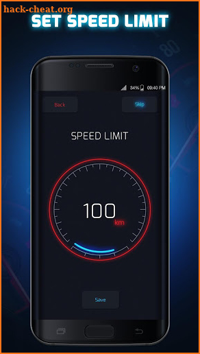 GPS Speedometer & Odometer With Heads Up Display screenshot