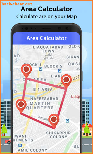 GPS Speedometer & Route Finder Map screenshot