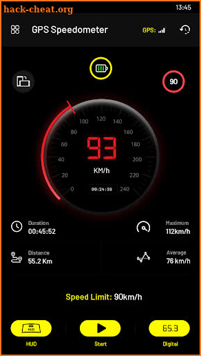 Gps Speedometer App 2021: Speed Sharing App screenshot