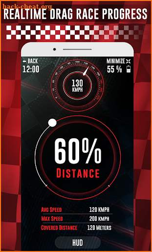 GPS Speedometer: Car Heads up Display for Racers screenshot