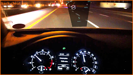 GPS Speedometer Digi Heads up Display Speedometer screenshot