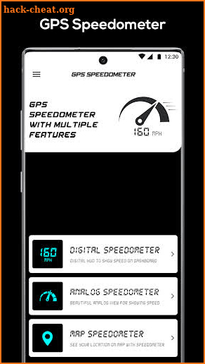GPS Speedometer-Digital and live Map tracking ,HUD screenshot