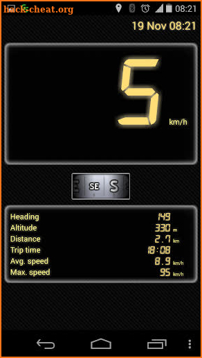 GPS Speedometer Free screenshot