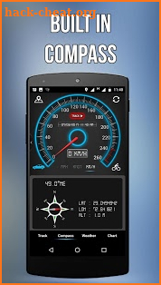 GPS Speedometer, HUD ADS Free screenshot