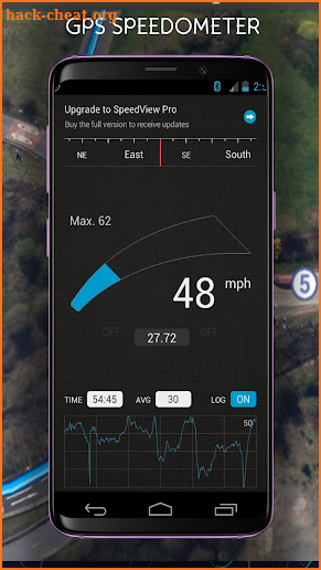 Gps Speedometer KPH & Odometer screenshot