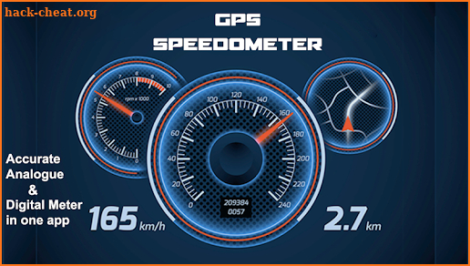 GPS Speedometer New - Digital Speed Odometer screenshot