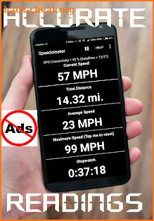 GPS Speedometer (Pro) screenshot