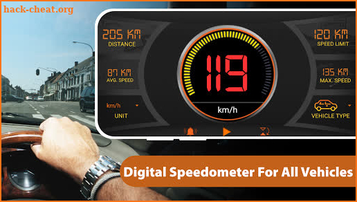 GPS Speedometer Speed Limit screenshot