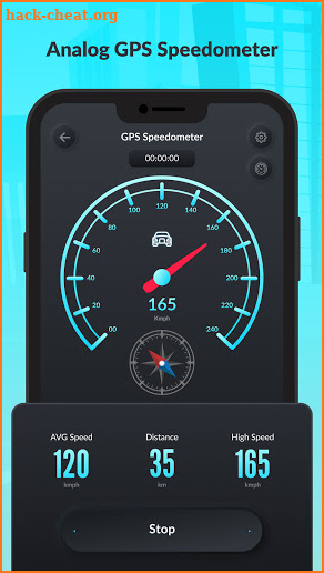 Gps Speedometer : Speed Tracker screenshot