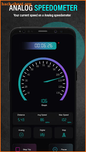 GPS Speedometer  Speed Tracker screenshot