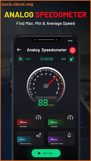 Gps Speedometer: speed tracker screenshot