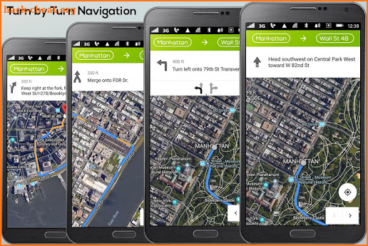 GPS Street Navigation screenshot