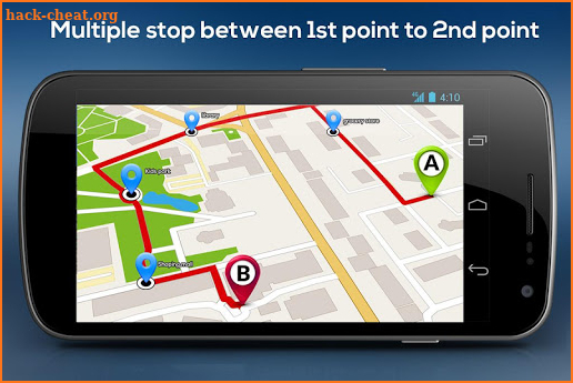 GPS Street Navigation screenshot