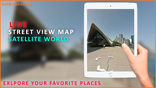 GPS Street View live 3D - Earth Map Live Satellite screenshot
