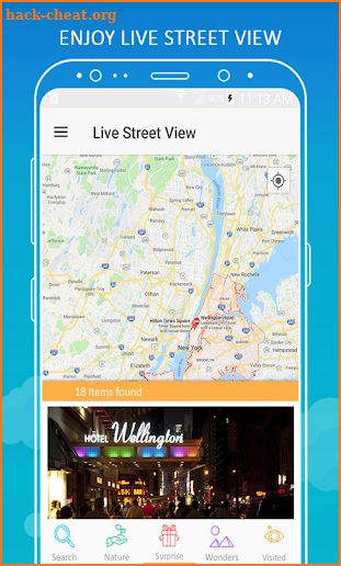 GPS Street View Live Maps: Current Location app screenshot