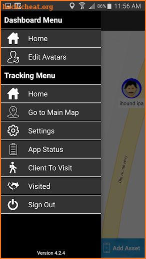 GPS Team Tracking screenshot
