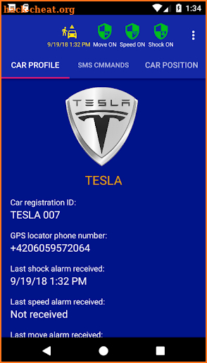 GPS TK Car Controller Free screenshot