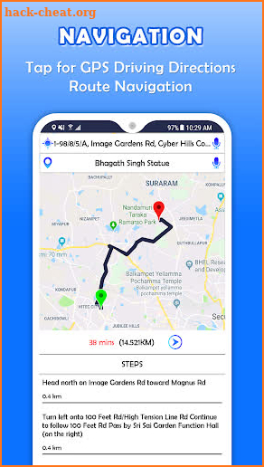 GPS, Tools - Maps, Measure, Explore screenshot
