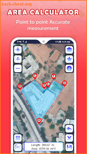 GPS, Tools - Maps, Measure, Explore screenshot