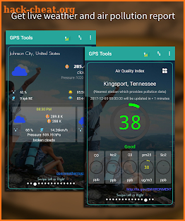 GPS Tools™ - Speedometer, Compass, Weather & More screenshot