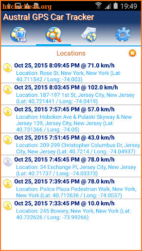 GPS Tracker Car TK SMS Free screenshot