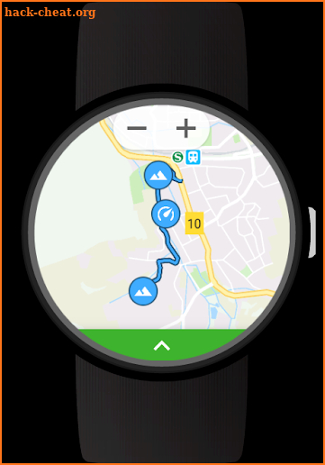 GPS Tracker for Wear OS (Android Wear) screenshot