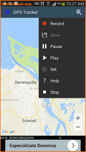 GPS Tracker Free screenshot
