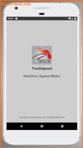 GPS TrackSpeed screenshot