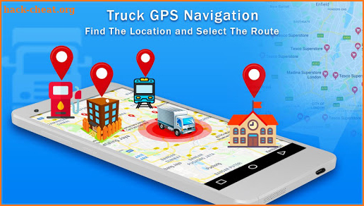 GPS Truck Navigation - Offline Maps & Directions screenshot