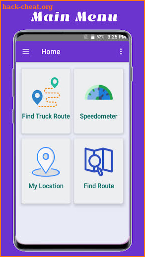 GPS Trucker tools and Truck GPS route navigation screenshot