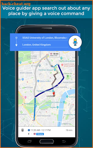 GPS Voice Driving Route Map & Navigation Alarm screenshot