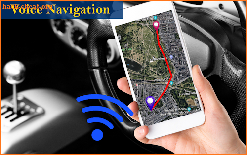GPS Voice Maps & Navigation Tracking screenshot