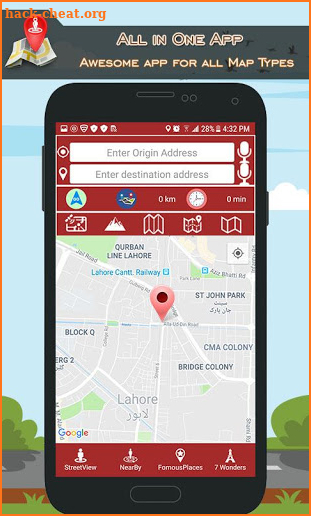 GPS Voice Navigation Direction Guide screenshot