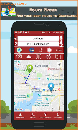 GPS Voice Navigation Direction Guide screenshot