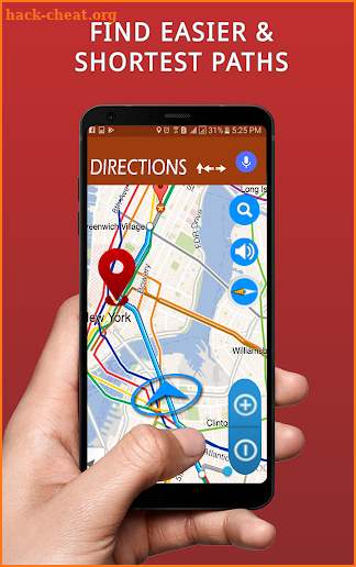 GPS Voice Navigation Driving Route Maps Tracking screenshot