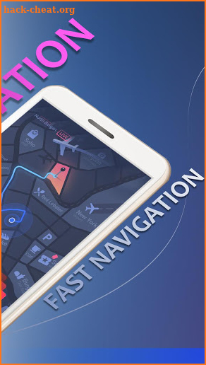 GPS Voice Navigation Free - 3D Live Street View screenshot