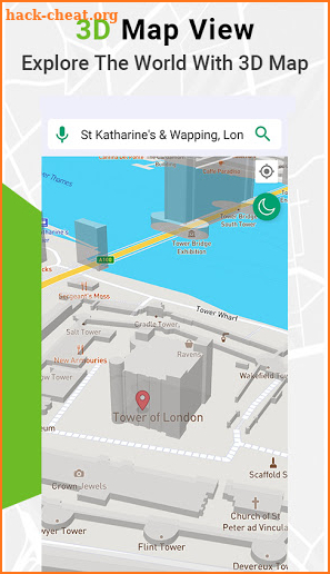 GPS Voice Navigation, Live Satellite Map & Traffic screenshot