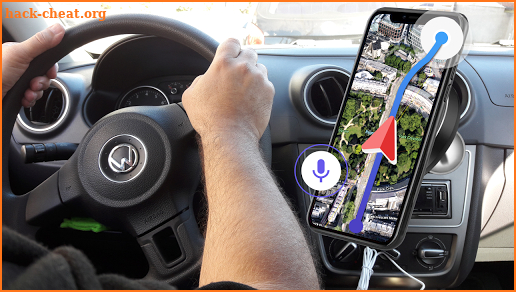 GPS Voice Navigation Live - Smart Maps with Voice screenshot