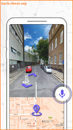 GPS Voice Navigation Live - Smart Maps with Voice screenshot